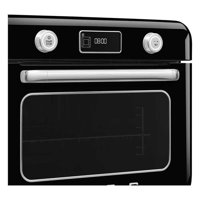 Smeg COF01BLEU Mini Horno Vintage Negro 30L 1800W
