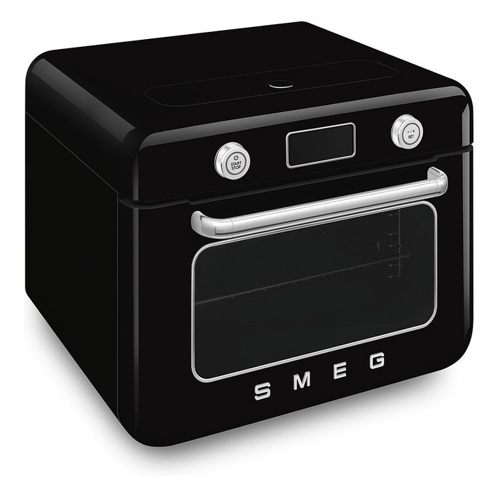 Smeg COF01BLEU Mini Horno Vintage Negro 30L 1800W