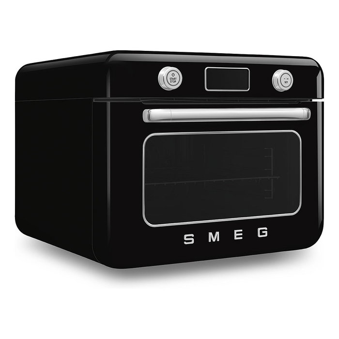 Smeg COF01BLEU Mini Horno Vintage Negro 30L 1800W