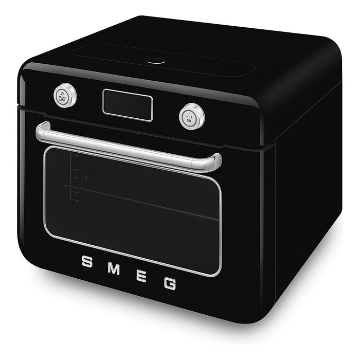 Smeg COF01BLEU Mini Horno Vintage Negro 30L 1800W