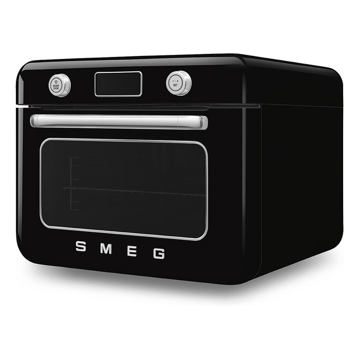 Smeg COF01BLEU Mini Horno Vintage Negro 30L 1800W