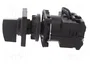 SCHNEIDER ELECTRIC Conmutador de levas de 4 posiciones 12A Negro