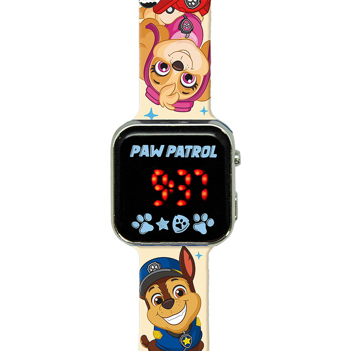 Kids Licensing Reloj LED Patrulla Canina Paw Patrol Pw19961 para Niños +3 Años Pantalla con Luces Kids Licensing Reloj LED Patrulla Canina Paw Patrol Pw19961 para Niños +3 Años Pantalla con Luces