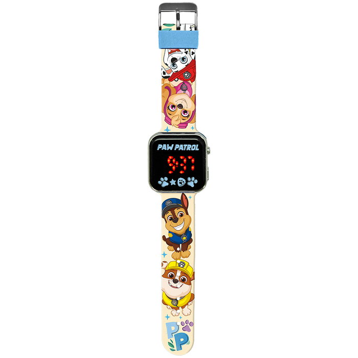 Kids Licensing Reloj LED Patrulla Canina Paw Patrol Pw19961 para Niños +3 Años Pantalla con Luces Kids Licensing Reloj LED Patrulla Canina Paw Patrol Pw19961 para Niños +3 Años Pantalla con Luces