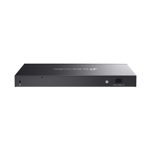TP-Link Omada SG5428X(UN) Switch gestionado L3 de 24 puertos Gigabit, 4 ranuras SFP+ 10G, apilable, sin ventilador