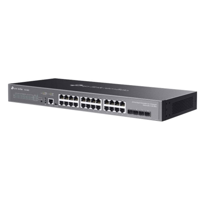 TP-Link Omada SG5428X Switch Gestionado L3 de 24 Puertos con 4 Ranuras 10G SFP+