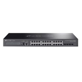 TP-Link Omada SG5428X Switch Gestionado L3 con 24 Puertos Gigabit y 4 Ranuras SFP+