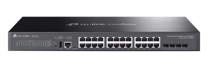 TP-Link Omada SG5428X Switch Gestionado L3 de 24 Puertos con 4 Ranuras 10G SFP+