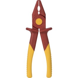 Knipex Alicates de punta plana con aislamiento de plástico