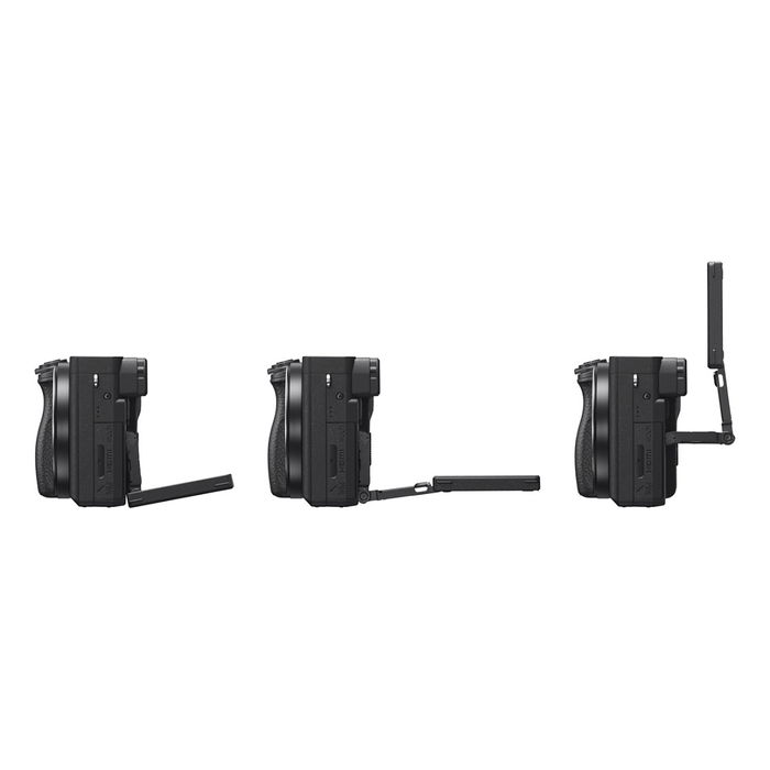 SONY Cámara sin Espejo Alpha 6400 Kit con Objetivo SEL 16-50mm F3.5-5.6 PZ OSS II, Fotografía Intercambiable, Grabación 4K, Pantalla Abatible SONY Cámara sin Espejo Alpha 6400 Kit con Objetivo SEL 16-50mm F3.5-5.6 PZ OSS II, Fotografía Intercambiable, Grabación 4K, Pantalla Abatible