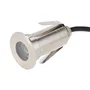 Foco LED Empotrable Exterior 3W 300Lm 12V DC Luz Cálida 2700K IP67 Resistente al Agua 50.000 Horas de Vida Útil