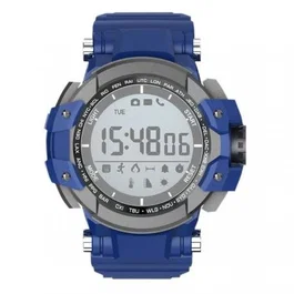 Billow XS15 Reloj Inteligente Deportivo con Pantalla 2.82 cm (1.11") Azul - Podómetro, Notificaciones, Resistente al Agua IP68, Bluetooth 4.0, Batería CR2450 de 12 Meses