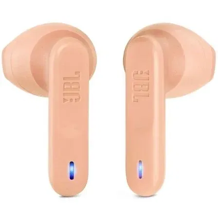 JBL Auriculares Bluetooth Vibe Flex True Wireless Beige con 8h de Autonomía y Estuche de Carga JBLVFLEXBEG