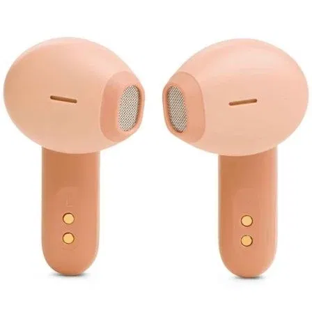 JBL Auriculares Bluetooth Vibe Flex True Wireless Beige con 8h de Autonomía y Estuche de Carga JBLVFLEXBEG