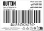Quttin Pinzas de Cocina de Nylon 28 cm Negras (24 Unidades)
