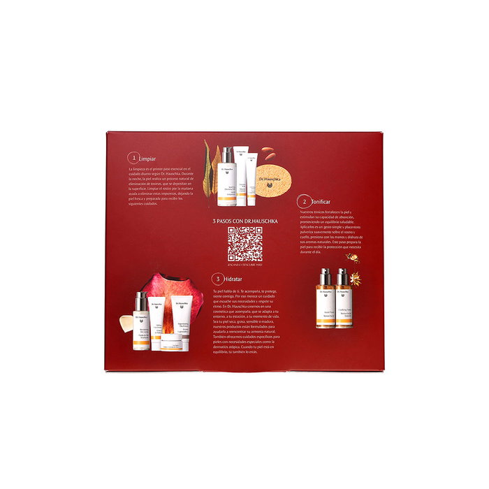 Dr. Hauschka Crema de Rosas Ritual de Belleza Estuche 3 pz para Piel Seca y Sensible - Cosmética Natural Dr. Hauschka Crema de Rosas Ritual de Belleza Estuche 3 pz para Piel Seca y Sensible - Cosmética Natural