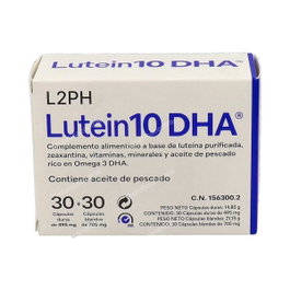 ELE2PHARMA Lutein 10 DHA 60 cápsulas