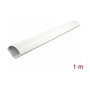 DeLOCK Conducto de esquina autoadhesivo 73 x 42 mm - 1 m Blanco