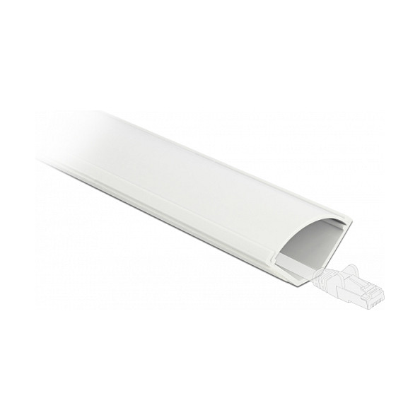 DeLOCK Conducto de esquina autoadhesivo 73 x 42 mm - 1 m Blanco DeLOCK Conducto de esquina autoadhesivo 73 x 42 mm - 1 m Blanco