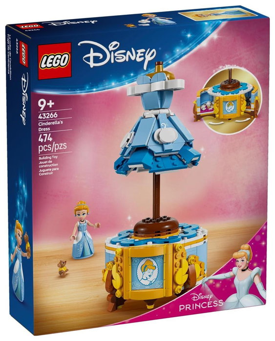 Lego Vestido de Cenicienta Disney Princess 43266 Lego Vestido de Cenicienta Disney Princess 43266