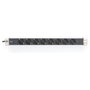 Digitus Regleta de enchufes PDU 19'' 1U 8 Schuko Negro DN-95401