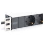 Digitus Regleta de enchufes PDU 19'' 1U 8 Schuko Negro DN-95401