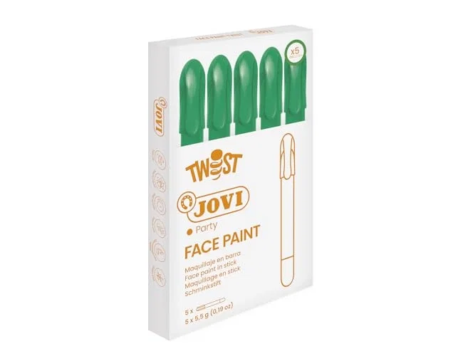 Jovi Twist Make-up Verde Caja de 5 Unidades