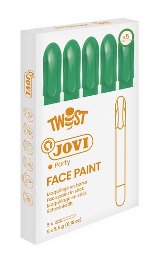 Jovi Twist Make-up Verde Caja de 5 unidades Jovi Twist Make-up Verde Caja de 5 unidades