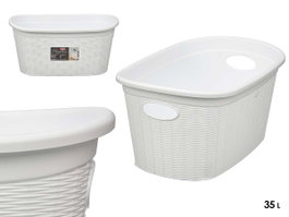 STEFANPLAST Cesto Ropa Elegance Blanco