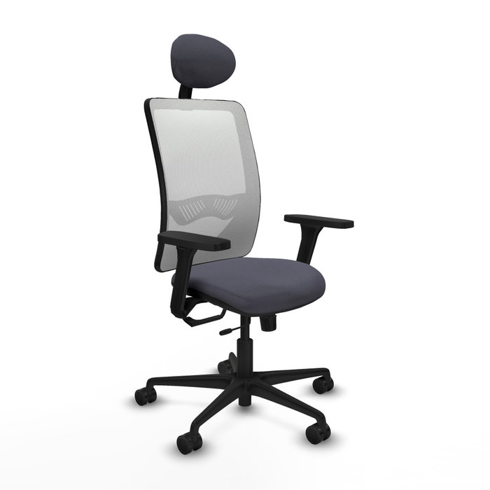PIQUERAS Y CRESPO Silla de oficina Zulema con mecanismo Sincro/Traslack, Brazos 3D y Cabecero Fijo PIQUERAS Y CRESPO Silla de oficina Zulema con mecanismo Sincro/Traslack, Brazos 3D y Cabecero Fijo