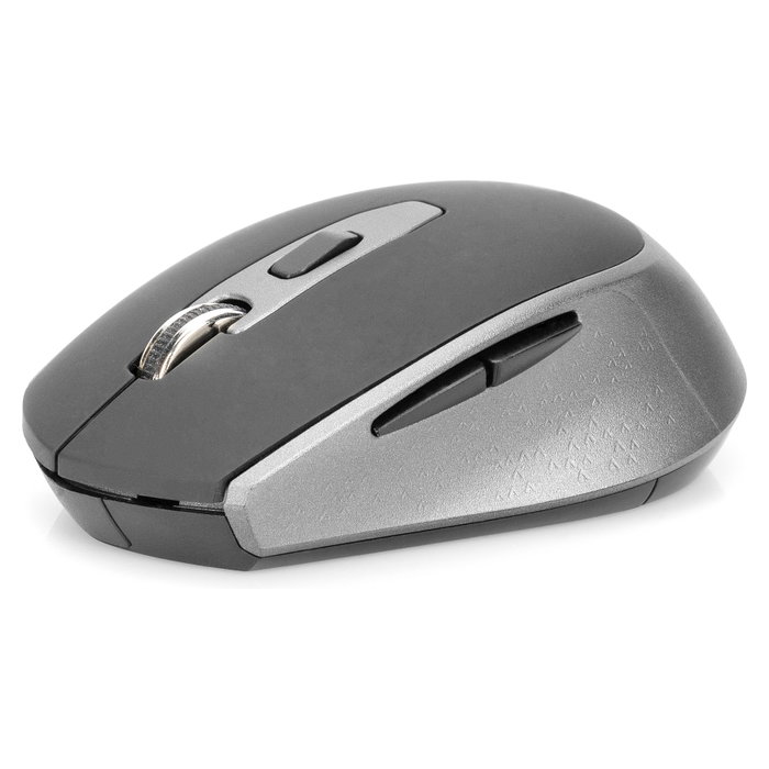 Digitus Ratón Óptico Inalámbrico 2.4 GHz, 6 Botones, 1600 DPI, Ambidiestro, Negro y Gris, para Oficina, PC, Mac, Android Digitus Ratón Óptico Inalámbrico 2.4 GHz, 6 Botones, 1600 DPI, Ambidiestro, Negro y Gris, para Oficina, PC, Mac, Android