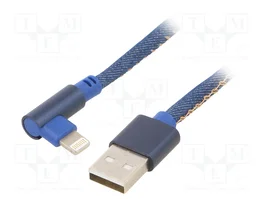 GEMBIRD Cablexpert USB 2.0 de 1m azul y dorado