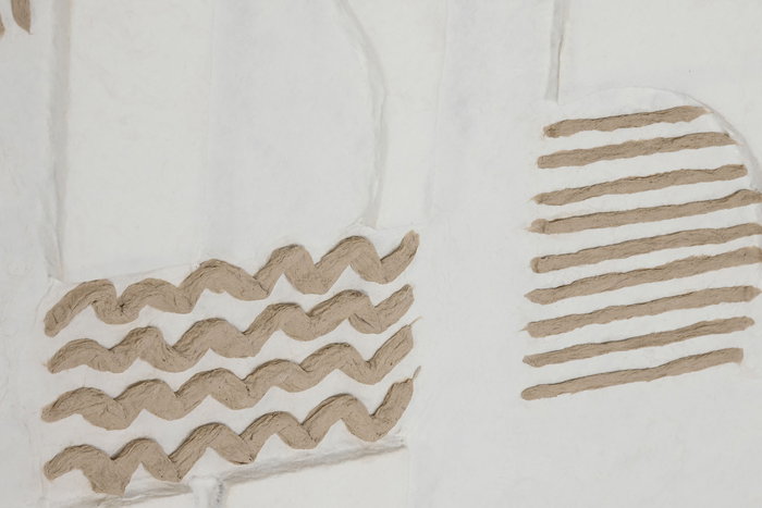 DKD Home Decor Cuadro Abstracto Blanco Natural Papel Mache Ps 50 x 70 x 2 cm (2 Unidades) DKD Home Decor Cuadro Abstracto Blanco Natural Papel Mache Ps 50 x 70 x 2 cm (2 Unidades)