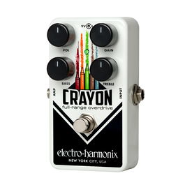 EHX Pedal de Efectos Crayon Full Range Overdrive
