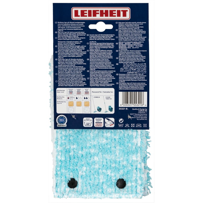 Leifheit Wiper Cover Combi M Super Soft Leifheit Wiper Cover Combi M Super Soft