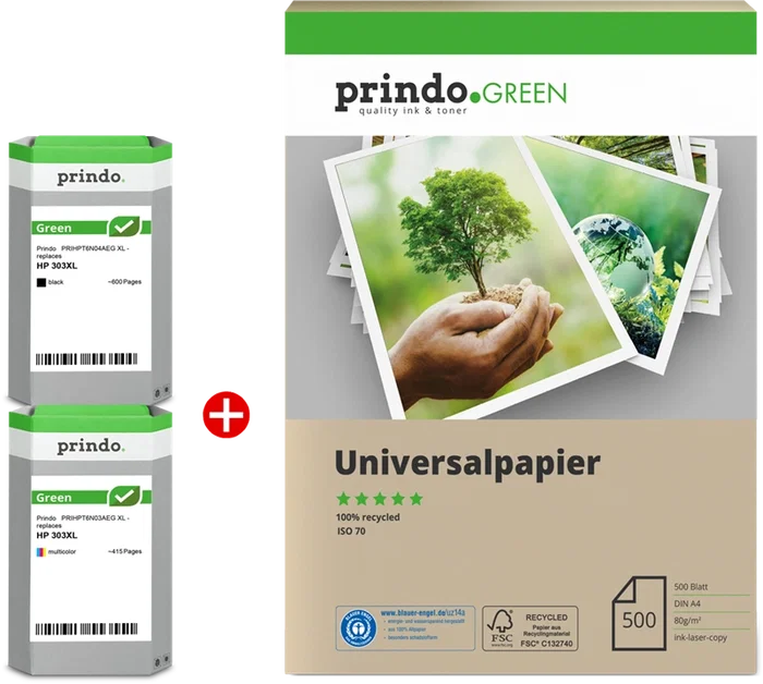 Prindo Pack de Valor PRSHP3YN10AEG MCVP Green XL Negro y Varios Colores