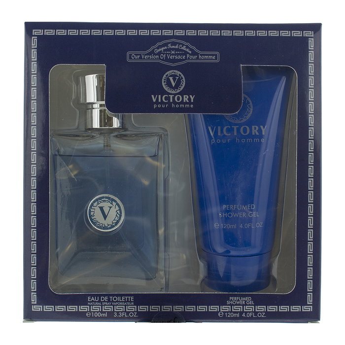Set Designer French: Victory, Eau De Toilette, For Men, 100 ml + Victory, Shower Gel, 120 ml