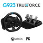 Logitech G923 Volante y Pedales de Carreras para Xbox Series X|S, Xbox One y PC, USB