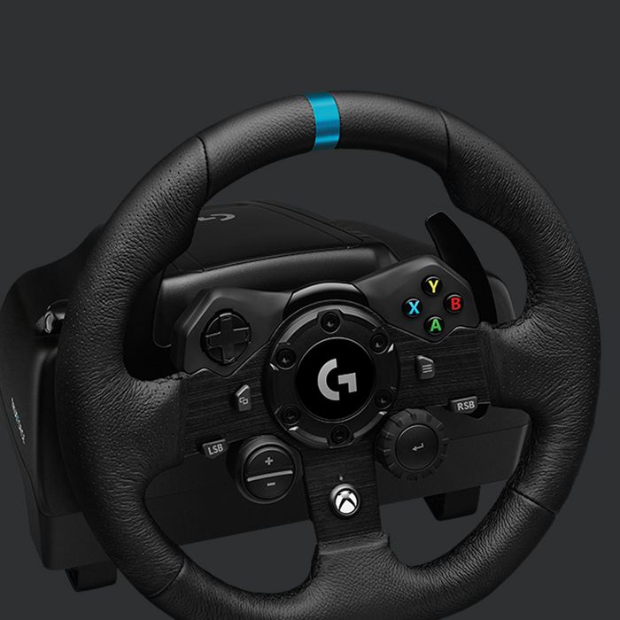 Logitech G923 Volante y Pedales de Carreras para Xbox Series X|S, Xbox One y PC, USB