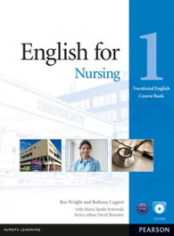 LONGMAN, English for Nursing Level 1 Coursebook and CD-ROM Pack