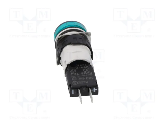 SCHNEIDER ELECTRIC Lámpara de control Harmony XB6 verde 16mm