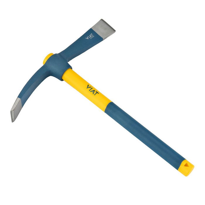Viat Vt932 Alcotana Hacha-Pala con Mango de Fibra Bimaterial para Golpeo y Picado de Paredes Viat Vt932 Alcotana Hacha-Pala con Mango de Fibra Bimaterial para Golpeo y Picado de Paredes