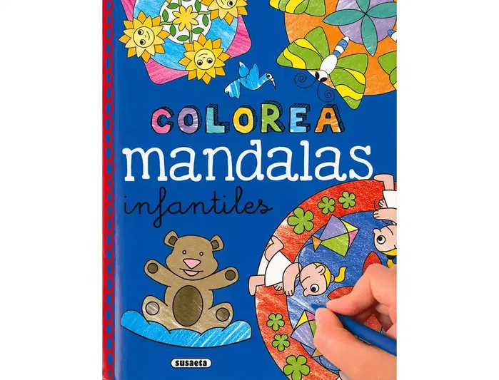 Susaeta Cuaderno de colorear mandalas infantiles 96 páginas Susaeta Cuaderno de colorear mandalas infantiles 96 páginas