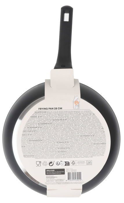 Masterchef Sartén 28 cm Aluminio Forjado 2.5 mm (6 Unidades)