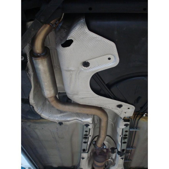Fox Volvo C70 II Silencioso Delantero FXVO051020-VSD - Silenciador de Escape, Tubo 63.5mm, Homologación ECE