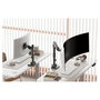 Digitus DA-90475 Soporte para Monitor de 57 pulgadas, 27 kg, Negro