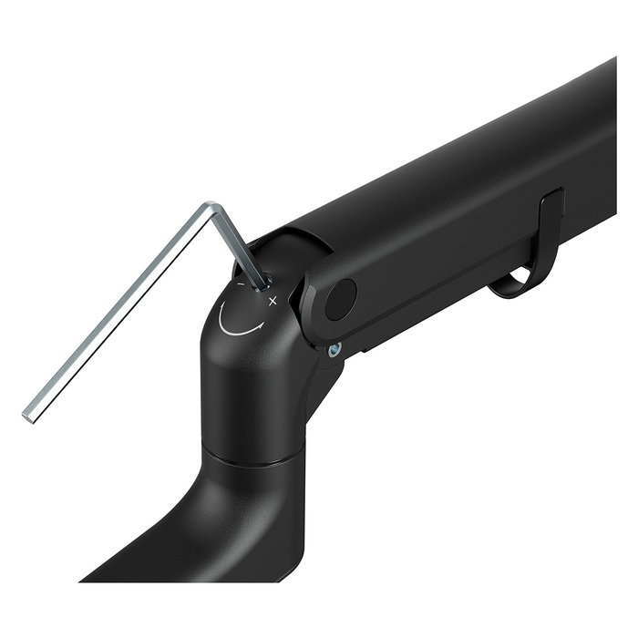 Digitus Single Monitorhalterung Soporte de Monitor 57 Pulgadas y 27 kg de Capacidad para Soporte de Pantalla Individual