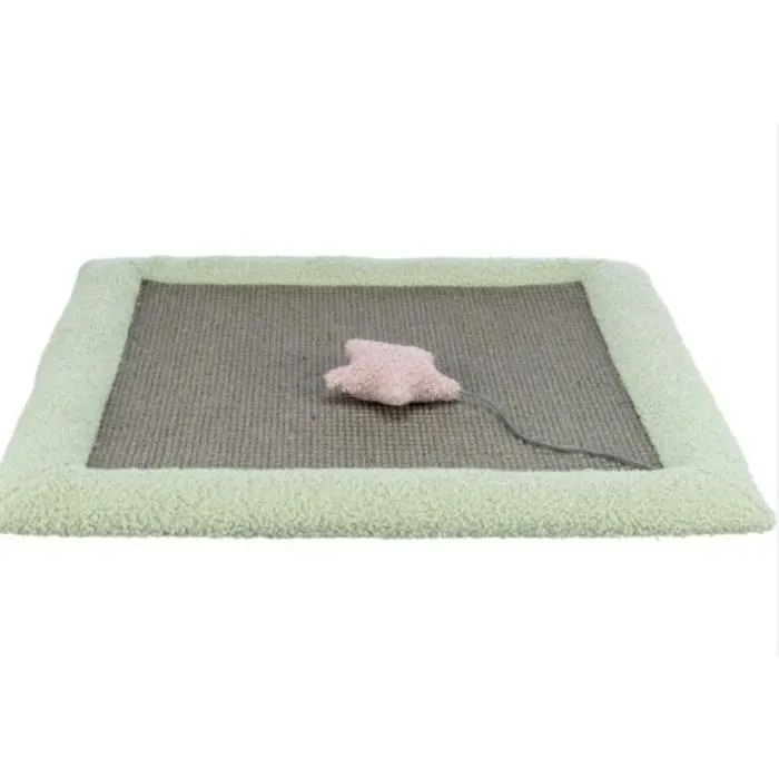 Trixie 4047974444375 Alfombra rascadora infantil 47 x 47 cm Gris/Menta Trixie 4047974444375 Alfombra rascadora infantil 47 x 47 cm Gris/Menta