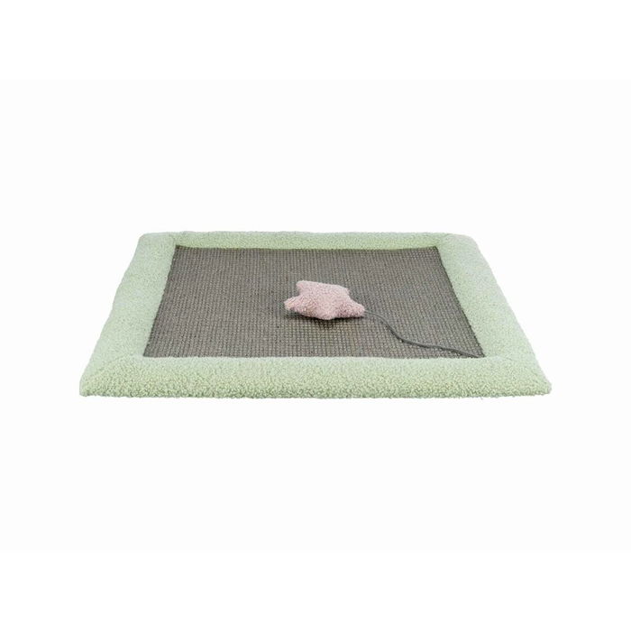 Rascador para Gatos Trixie Junior Gris Menta Poliéster Sisal 47 x 47 cm