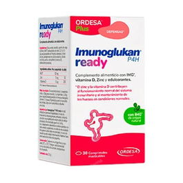 ORDESA COMPLEMENTOS Imunoglukan P4H Ready 30 Comprimidos Masticables